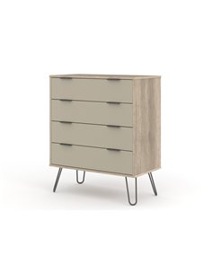 Core Products Augusta Driftwood 4 drawer chest of drawers, AGD514