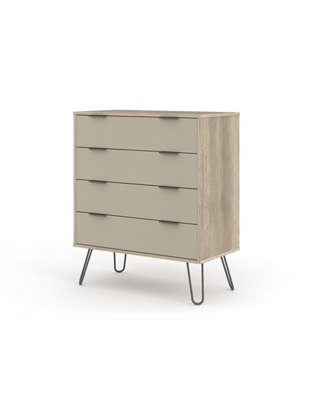 Core Products Augusta Driftwood 4 drawer chest of drawers, AGD514 - pic 116129 | FastDaddyshop