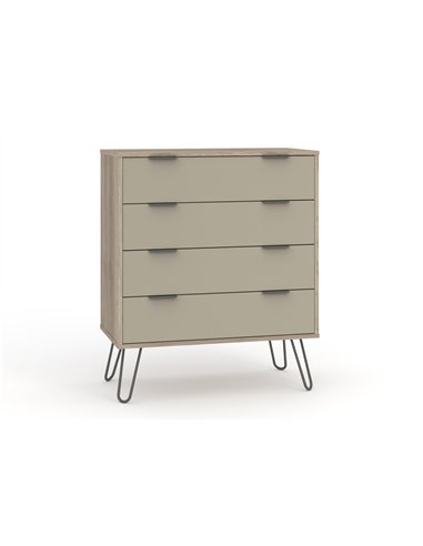Core Products Augusta Driftwood 4 drawer chest of drawers, AGD514