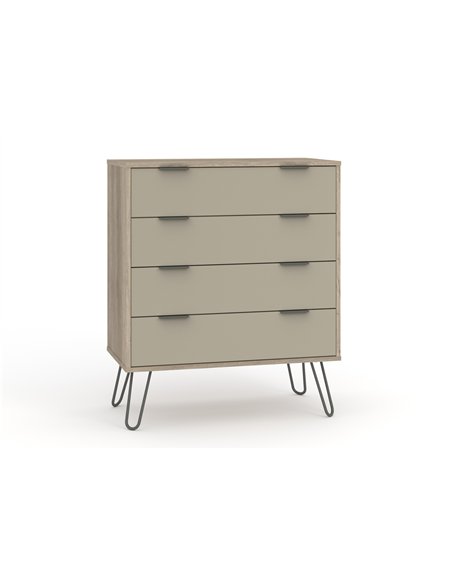 Core Products Augusta Driftwood 4 drawer chest of drawers, AGD514 - pic 116131 | FastDaddyshop