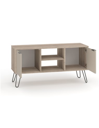 Core Products Augusta Driftwood 2 door flat screen TV unit, AGD912