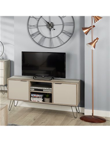 Core Products Augusta Driftwood 2 door flat screen TV unit, AGD912