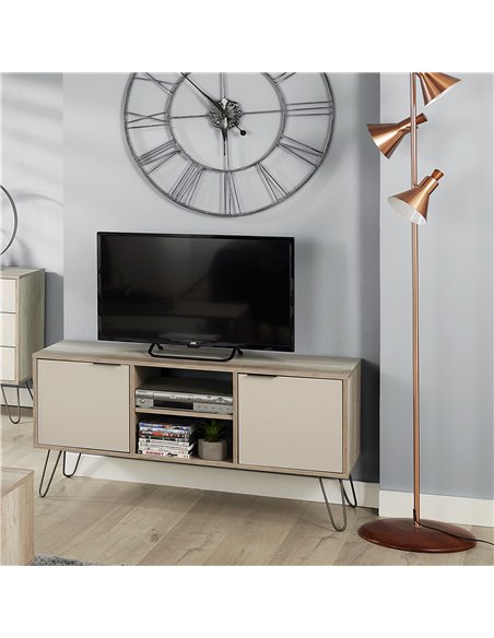 Core Products Augusta Driftwood 2 door flat screen TV unit, AGD912 - pic 116167 | FastDaddyshop