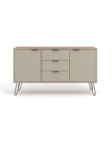 Core Products Augusta Driftwood medium sideboard with 2 doors, 3 drawers, AGD916
