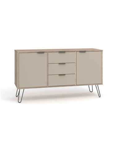 Core Products Augusta Driftwood medium sideboard with 2 doors, 3 drawers, AGD916