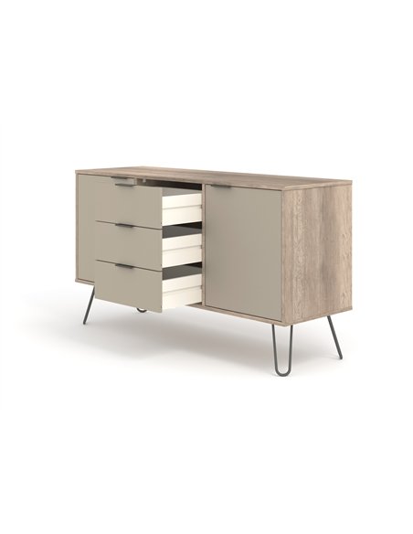 Core Products Augusta Driftwood medium sideboard with 2 doors, 3 drawers, AGD916 - pic 116173 | FastDaddyshop