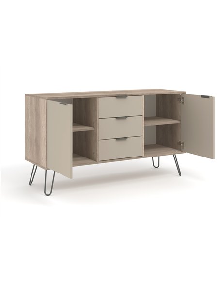 Core Products Augusta Driftwood medium sideboard with 2 doors, 3 drawers, AGD916 - pic 116174 | FastDaddyshop