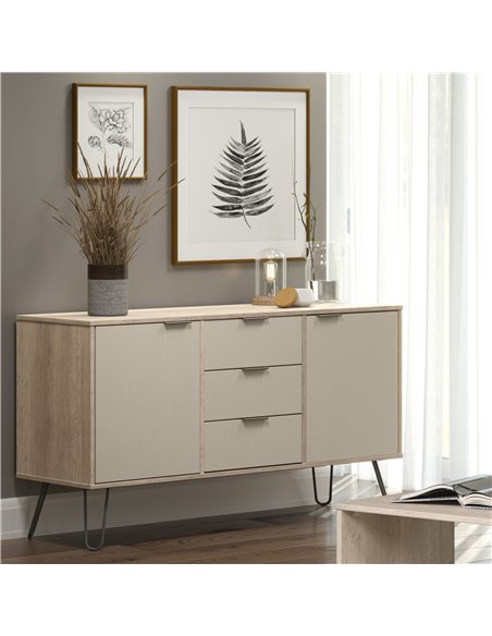 Core Products Augusta Driftwood medium sideboard with 2 doors, 3 drawers, AGD916 - pic 116175 | FastDaddyshop