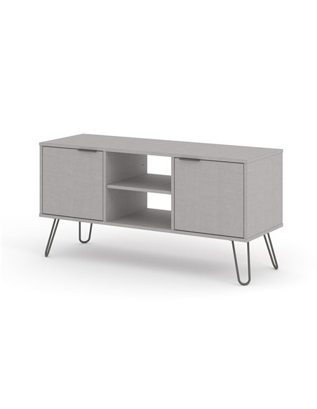 Core Products Augusta Grey 2 door flat screen TV unit, AGG912 - pic 116216 | FastDaddyshop