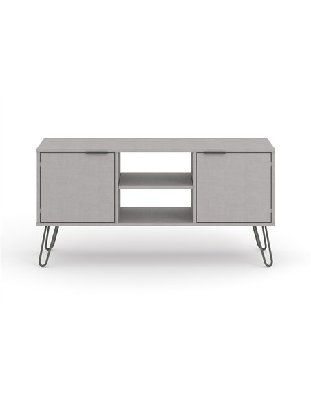 Core Products Augusta Grey 2 door flat screen TV unit, AGG912 - pic 116217 | FastDaddyshop