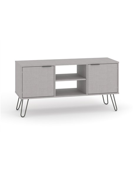Core Products Augusta Grey 2 door flat screen TV unit, AGG912 - pic 116218 | FastDaddyshop