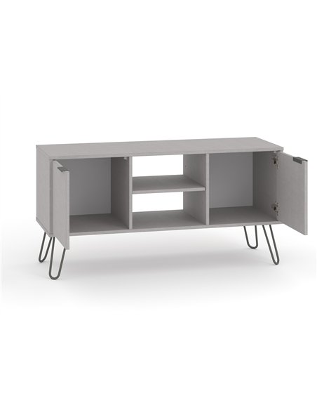 Core Products Augusta Grey 2 door flat screen TV unit, AGG912 - pic 116219 | FastDaddyshop