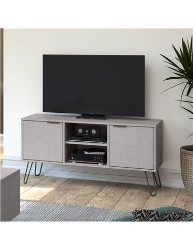 Core Products Augusta Grey 2 door flat screen TV unit, AGG912