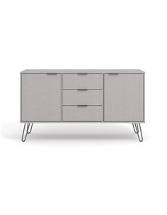 Core Products Augusta Grey medium sideboard with 2 door, 3 drawers, AGG916 2
