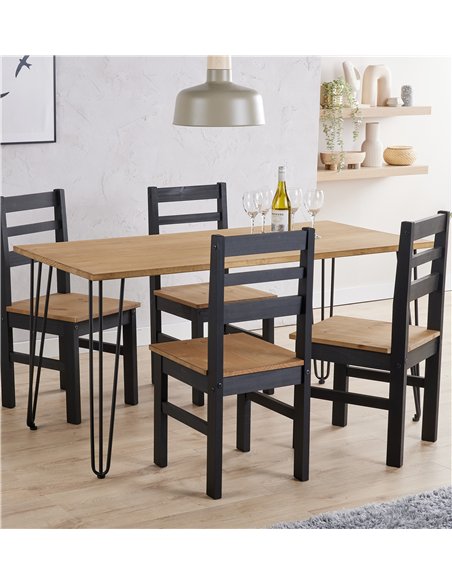 Core Products Augusta Pine rectangular dining table , AGTB3 - pic 116243 | FastDaddyshop