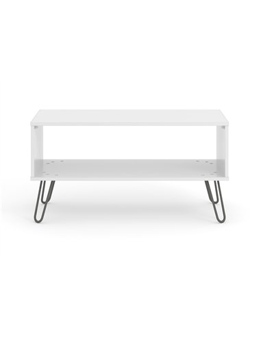 Core Products Augusta White open coffee table, AGW902