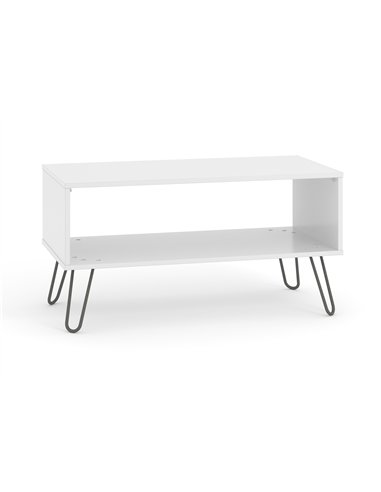 Core Products Augusta White open coffee table, AGW902