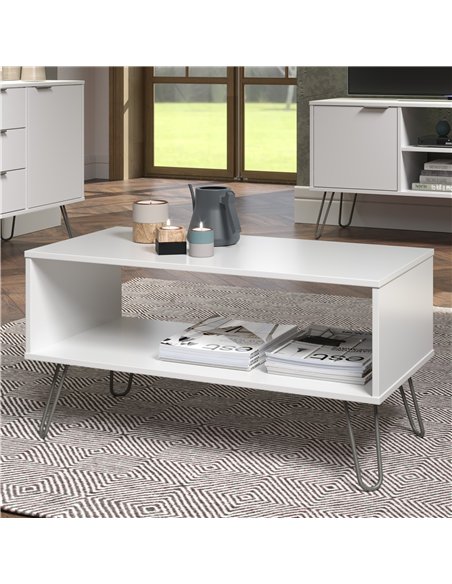 Core Products Augusta White open coffee table, AGW902 - pic 116280 | FastDaddyshop