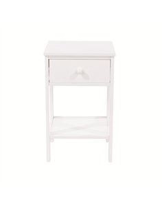 Core Products Options White shaker, 1 drawer petite bedside cabinet, BS409 2