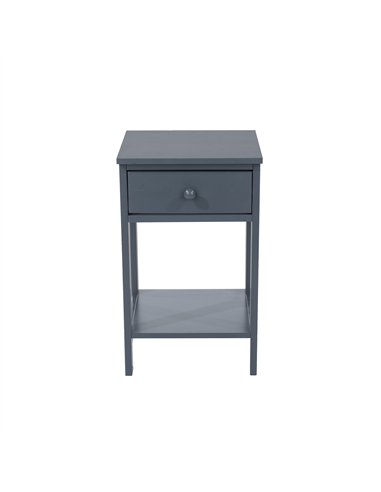 Core Products Options Blue shaker, 1 drawer petite bedside cabinet, BSB409