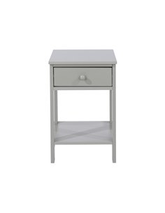Core Products Options Grey shaker, 1 drawer petite bedside cabinet, BSG409 2