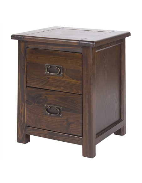 Core Products Boston 2 drawer bedside cabinet, BT210 - pic 116505 | FastDaddyshop