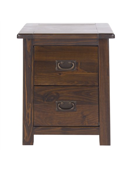 Core Products Boston 2 drawer bedside cabinet, BT210 - pic 116506 | FastDaddyshop