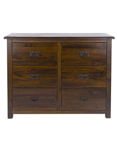 Core Products Boston 3+3 drawer wide chest, BT216 2