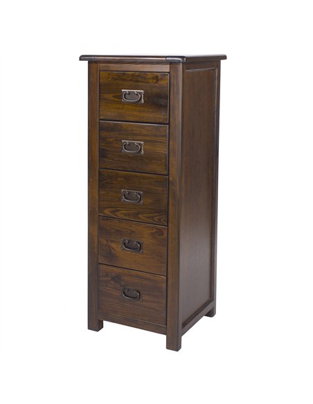 Core Products Boston 5 drawer narrow chest, BT217 - pic 116531 | FastDaddyshop