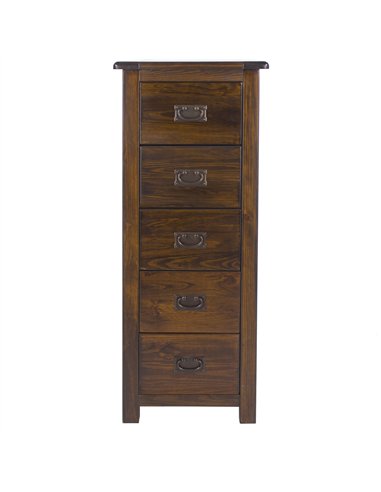 Core Products Boston 5 drawer narrow chest, BT217