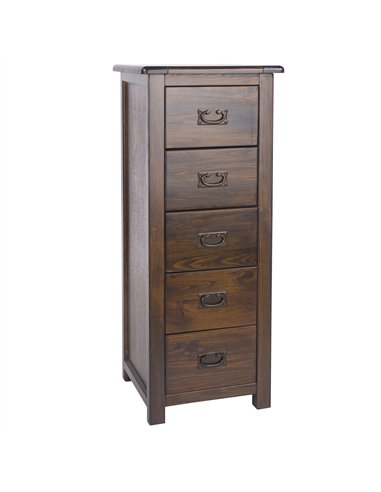 Core Products Boston 5 drawer narrow chest, BT217