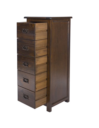 Core Products Boston 5 drawer narrow chest, BT217
