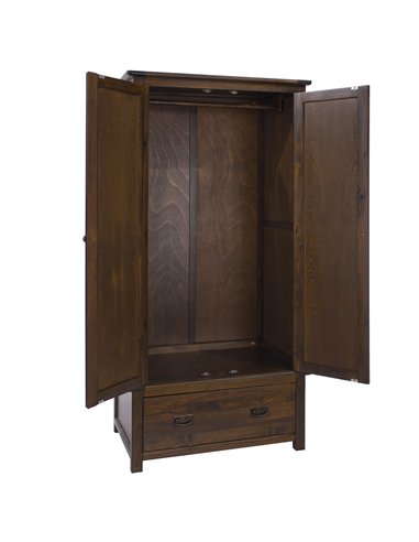 Core Products Boston 2 door, 1 drawer wardrobe, BT221