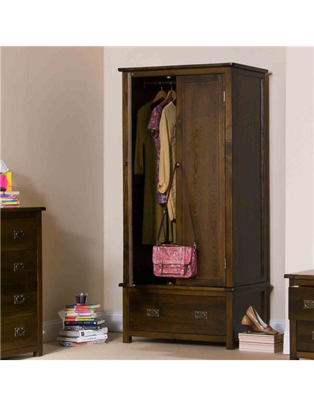 Core Products Boston 2 door, 1 drawer wardrobe, BT221 - pic 116548 | FastDaddyshop
