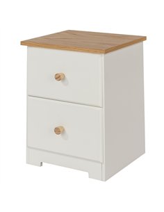 Core Products Colorado 2 drawer petite bedside cabinet, CL509