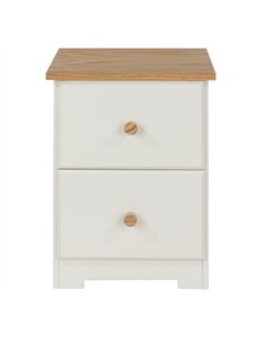 Core Products Colorado 2 drawer petite bedside cabinet, CL509 2