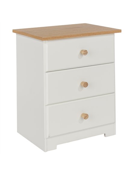 Core Products Colorado 3 drawer bedside cabinet , CL510 - pic 116588 | FastDaddyshop