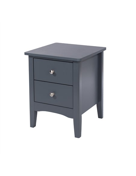 Core Products Como Blue 2 petite drawer bedside cabinet , CMB509 - pic 116620 | FastDaddyshop
