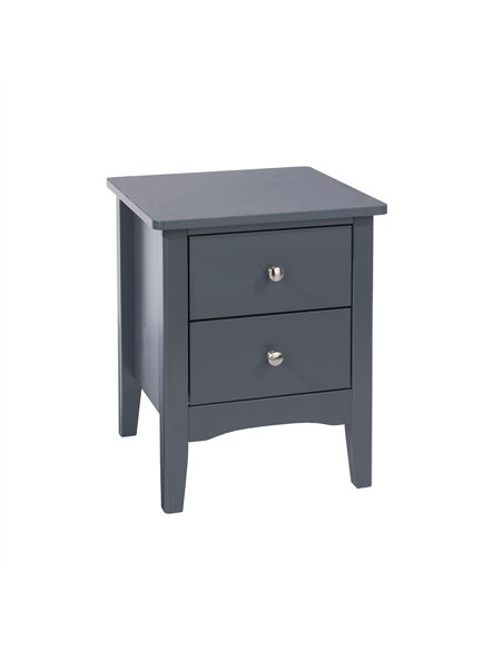 Core Products Como Blue 2 petite drawer bedside cabinet , CMB509 - pic 116622 | FastDaddyshop