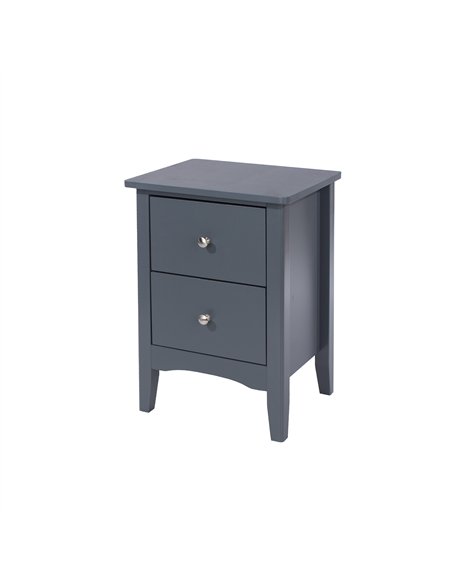 Core Products Como Blue 2 drawer bedside cabinet , CMB510 - pic 116626 | FastDaddyshop