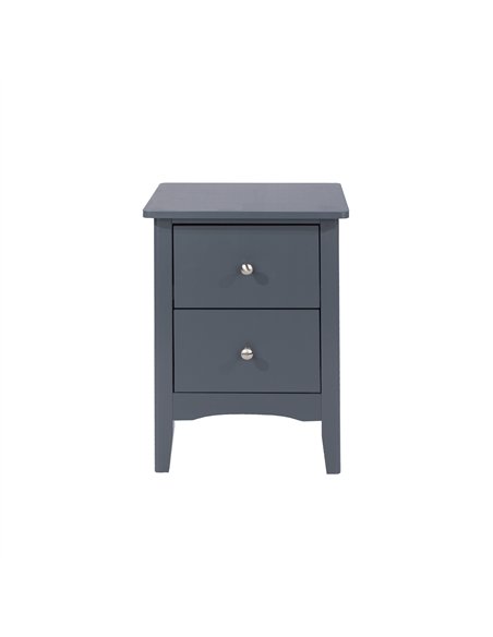 Core Products Como Blue 2 drawer bedside cabinet , CMB510 - pic 116627 | FastDaddyshop