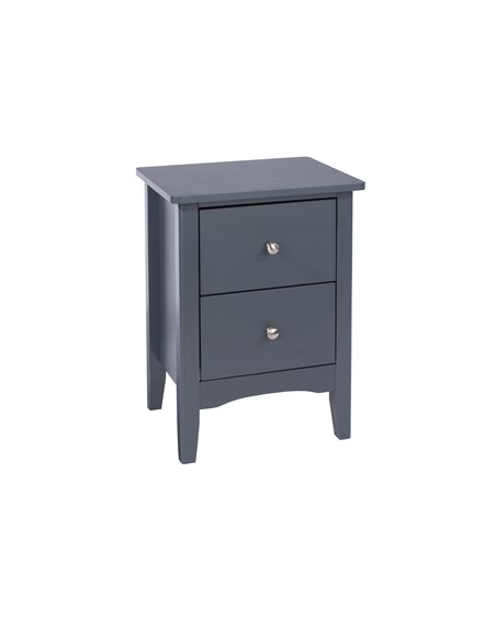 Core Products Como Blue 2 drawer bedside cabinet , CMB510 - pic 116628 | FastDaddyshop