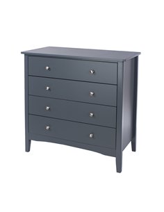 Core Products Como Blue 4 drawer chest, CMB514