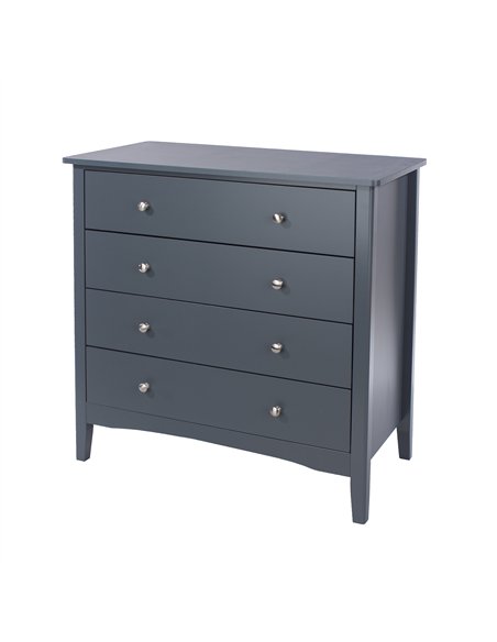 Core Products Como Blue 4 drawer chest, CMB514 - pic 116632 | FastDaddyshop