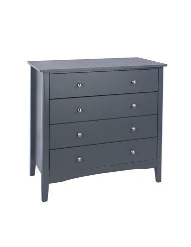 Core Products Como Blue 4 drawer chest, CMB514