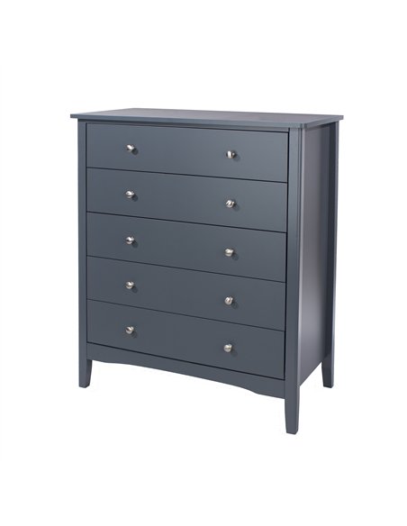 Core Products Como Blue 5 drawer chest, CMB515 - pic 116638 | FastDaddyshop