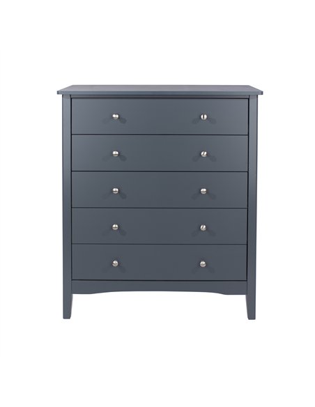 Core Products Como Blue 5 drawer chest, CMB515 - pic 116639 | FastDaddyshop