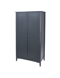 Core Products Como Blue 2 door wardrobe, CMB520