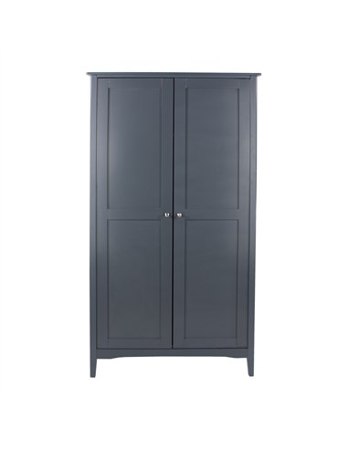 Core Products Como Blue 2 door wardrobe, CMB520
