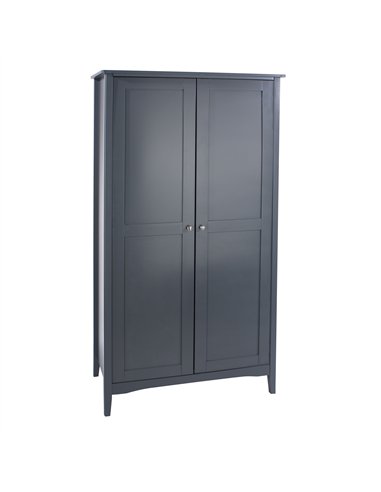 Core Products Como Blue 2 door wardrobe, CMB520